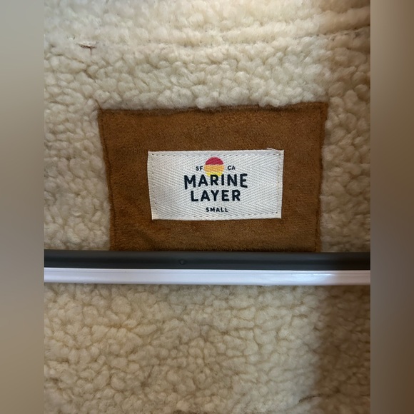 Marine Layer Penny Lane Sherpa Coat - Picture 3 of 7